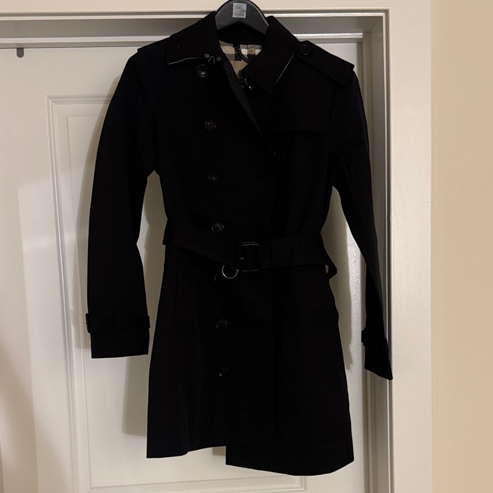 Burberry Black Women's Trench Coat